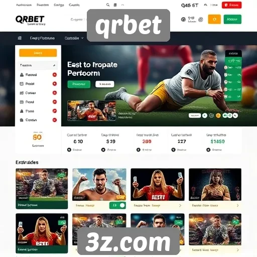 Interface do usuário do site qrbet é intuitiva